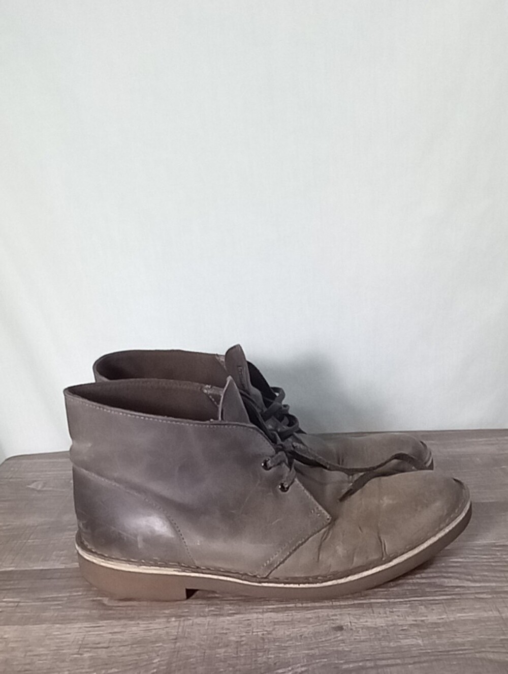 Clarks Men's Brown Distressed Bushacre 2 Chukka Boot Size 10M